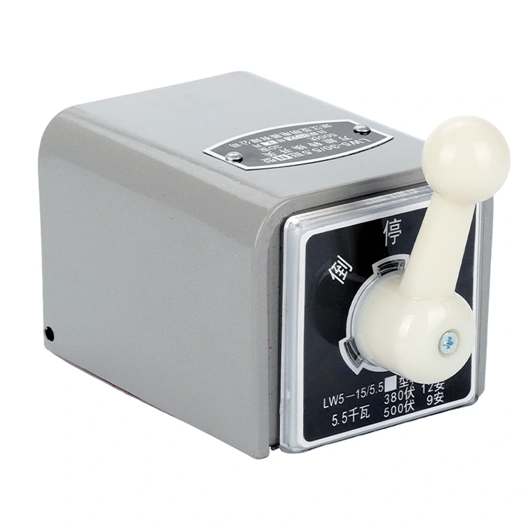 16A 金属シェルボックス付き電動手動切替スイッチ