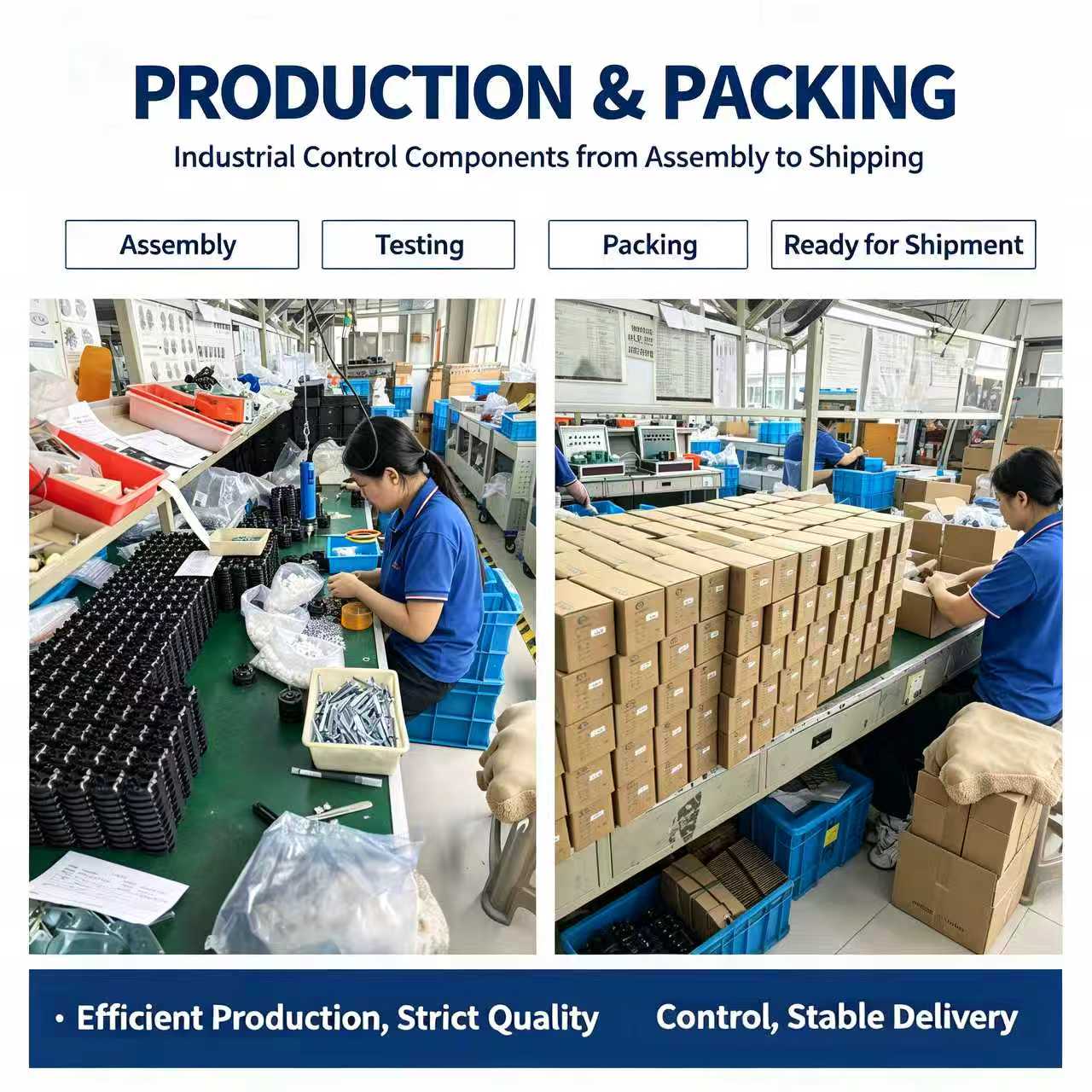 生産組立・梱包工程 |工業製品製造業