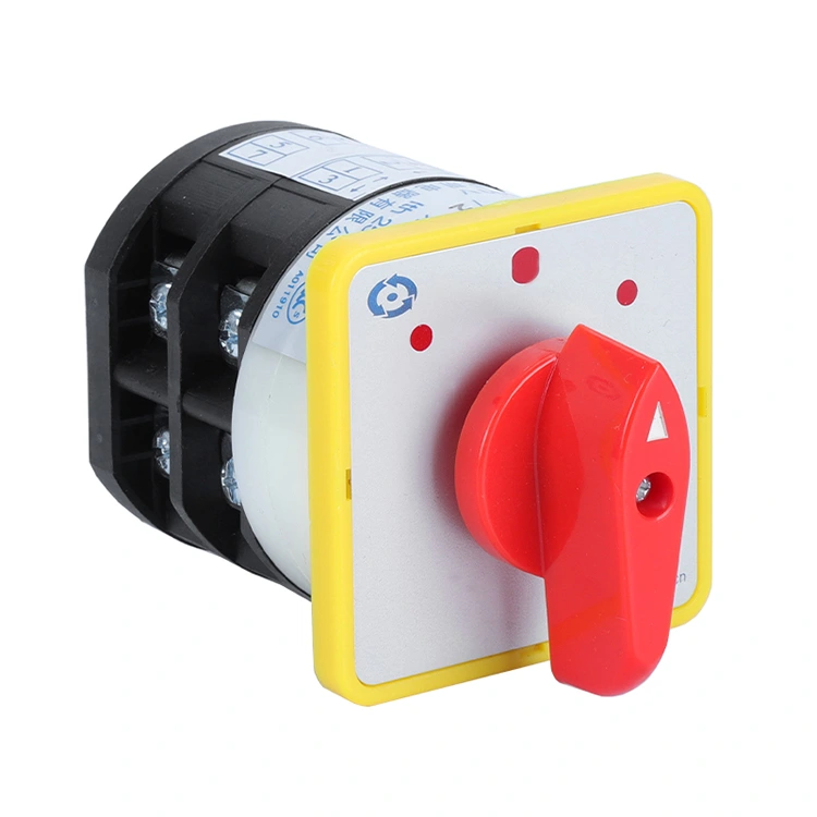 25A 手動ノブ制御ロータリー切替スイッチ