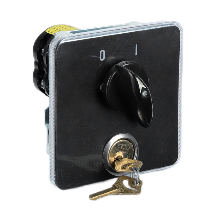 40A キーコントロールコンビネーションロータリーカムスイッチ 7.5kw