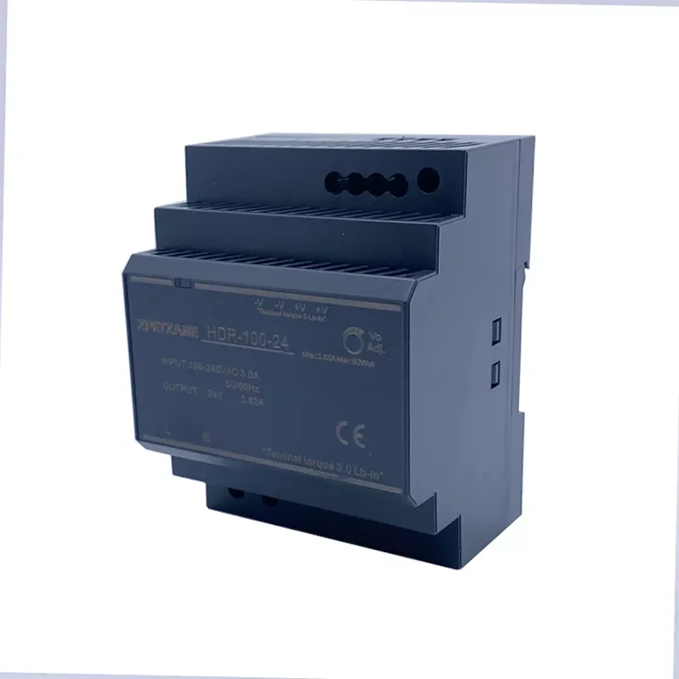 HDR-100W DIN レール取り付けスイッチ電源