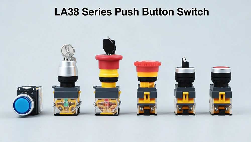  LA38-11/RG Red Green Start Stop Push Button Switch